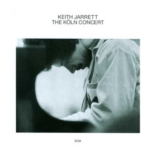 Jaquette du disque "the Köhln Concert" de Keith Jarrett enregistré à l'Opéra de Cologne.